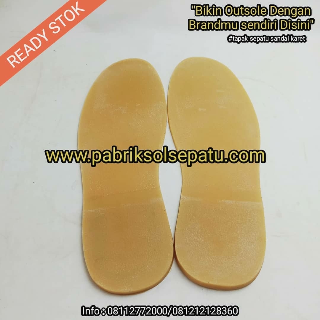 Outsole Karet 05 Krem (sol potong) Outsole Karet 05 Krem (sol potong)