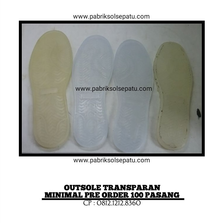 Outsole Sneakers Transparan 39 - 43 Outsole Sneakers Transparan 39 - 43